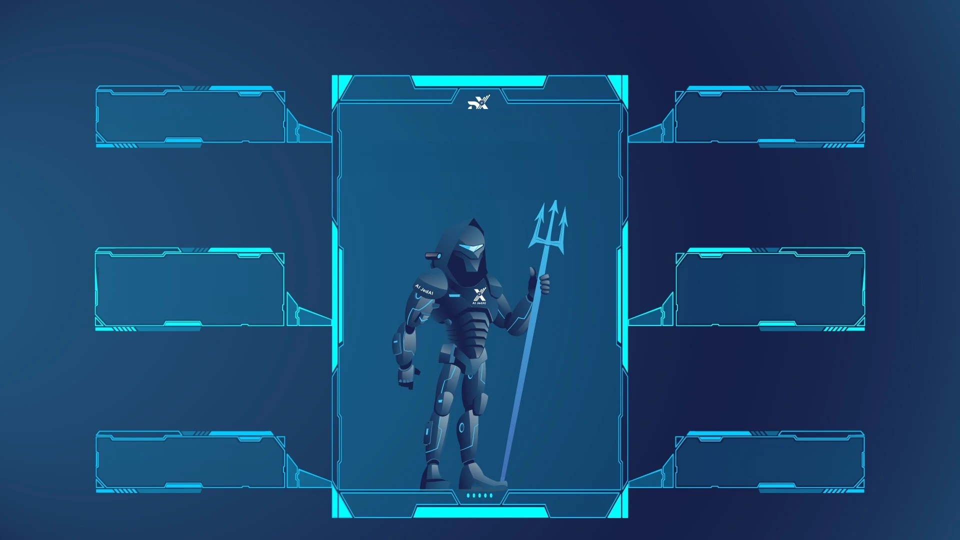 This infographic titled Innovations with DigitalXForce arranges the platform around a central figure: the AI-native TRiSCM platform for automated GRC and security posture, powered by AI JedAI and XForce GPT, with the AI-driven GRC automation engine, 250+ live integrations, continuous control monitoring, continuous security posture management, verifiable third-party risk management and AI risk governance.